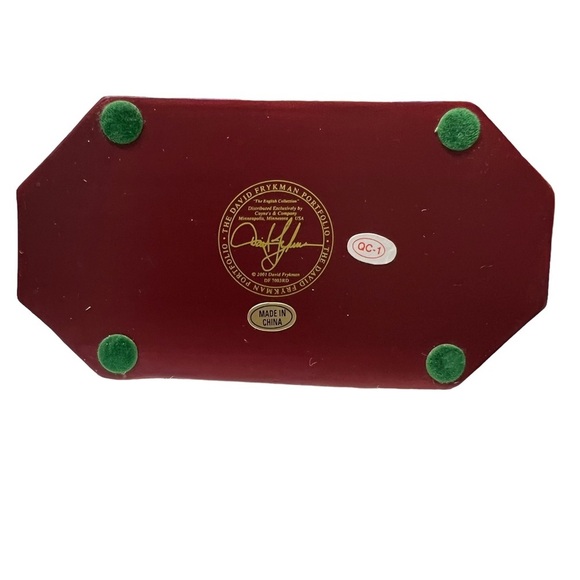 David Frykman Portfolio English Collection 2001 “Man with Briefcase” NIB - Picture 6 of 9